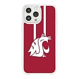 Affinity Bands Washington State Cougars HD Mag-Safe custodia per telefono compatibile con Apple iPhone 16 (strisce)
