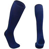 Brillars Kids 2 Pairs Football socks Children Rugby Hockey Sports Socks Juniors Knee High Football Socks Outdoor Game Soccer Socks, Boys Rugby Hockey Running Socks (UK, Age, 7-10 Years, Navy)