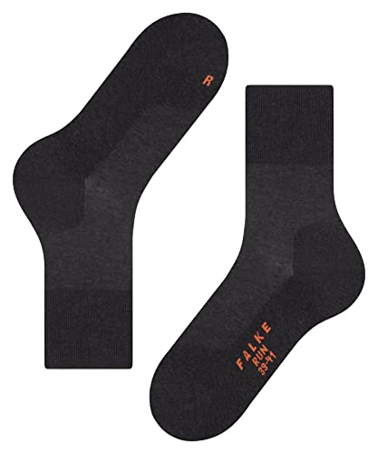 Image of FALKE Cotton Run Socks Dark Grey EU 51-52 (US Men's 16-17)