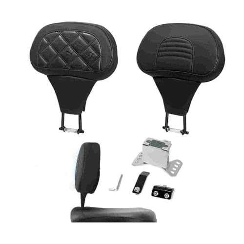 Support de dossier conducteur moto en cuir synthétique pour CVO Touring