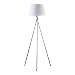 Catalina 19014-001 59-inch 3-Way Tripod Floor Lamp, Brushed Steel