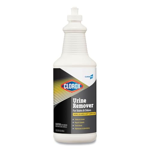 Image of CloroxPro Urine Remover for Stains and Odors Pull Top, Healthcare Cleaning and Industrial Cleaning, 32 Ounces, (Pack of 6) - 31415