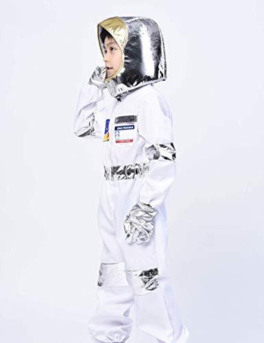 Ikali Kids Astronaut Costume Space Outfit Pretend Role Play Dress Up Set For 3 4 5 6 7 8 Year Old Boys Girls Children Toddlers #TOP4