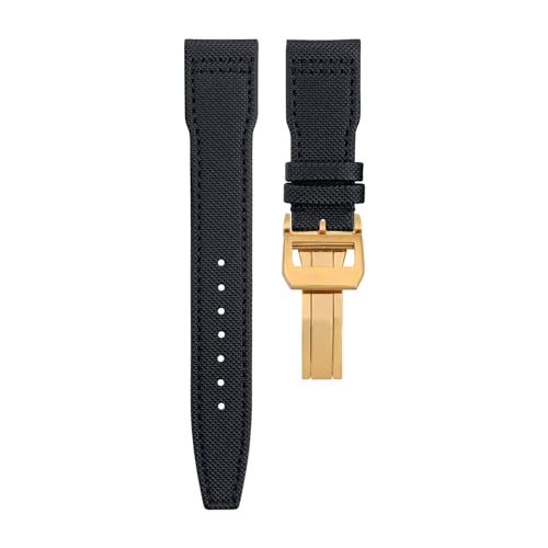 Bracelet EZZON en nylon et cuir pour le quotidien avec IWC Portofino