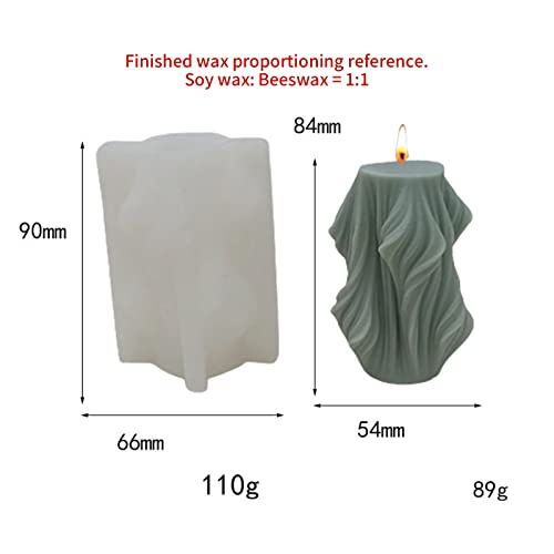 Penobon Stampo per Candele in Silicone per