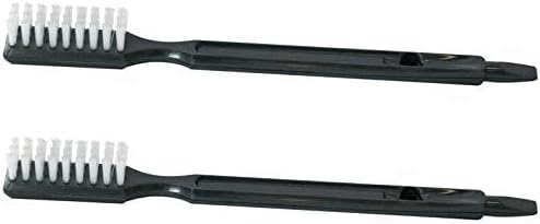 Omega Juicer Cleaning Brushes for 8006, VRT, 8004 8003 VERT VRT350 VRT330 masticating juicers replacement cleaner, HD bristles (2 Brushes)