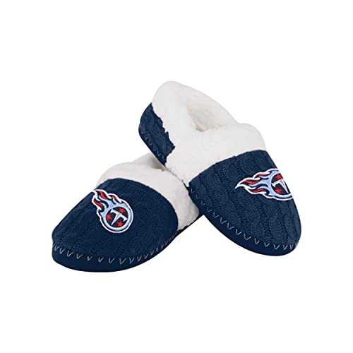 Image of FOCO Womens NFL Team Color Moccasin Slippers