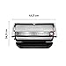 Tefal Optigrill Plus XL, 9 Cooking Programs, Measure Cook Technology, Temperature Intelligence, Removable Non-Stick Plates, Dishwasher Safe, GC722D40 - Stainless Steel