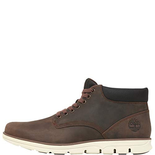 Timberland Bradstreet Leather Sensorflex, Men Chukka Boots, Grey (Phantom Saddleback M45), 7.5 UK (41.5 EU)