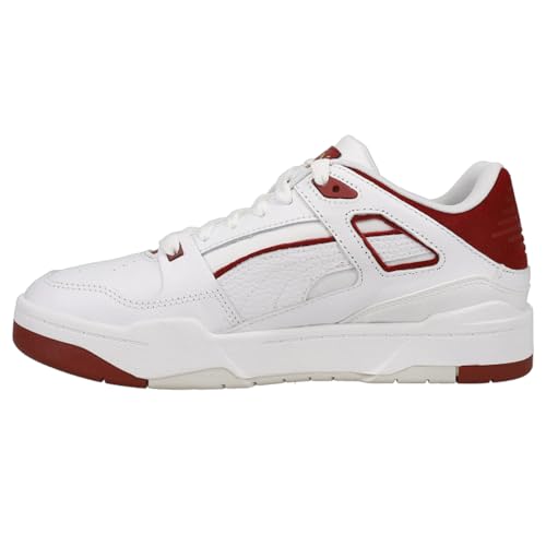 PUMA Mens Slipstream Lace Up Sneakers Shoes Casual - Red, White3