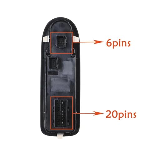 Commande Fenêtre électrique Citroen C5 Bouton Commutation Haute Qualité 98053439 - 3