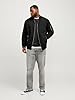 JACK & JONES Mens Rush Bomber Jacket Plus Size Black 3XL #3
