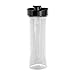 BLACK+DECKER PBJ2000 FusionBlade Set of 2 BPA-free Personal Blender Jars with additional FusionBlade, Clear