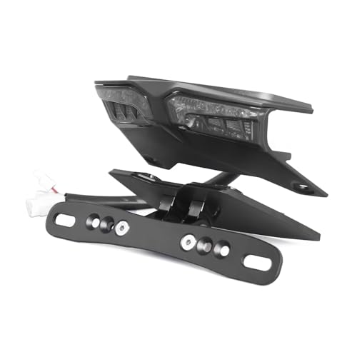 Support Plaque D'immatriculation Anti-Vibration pour Suzuki GSX-8R 8S Support Feu LED Arrière