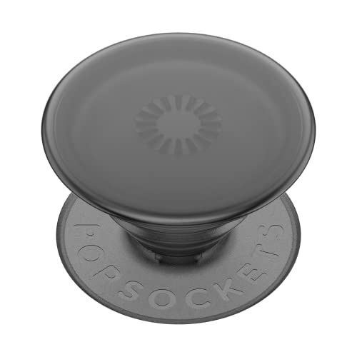 Image of PopSockets Phone Grip with Expanding Kickstand, Adhesive Grip - Translucent Black