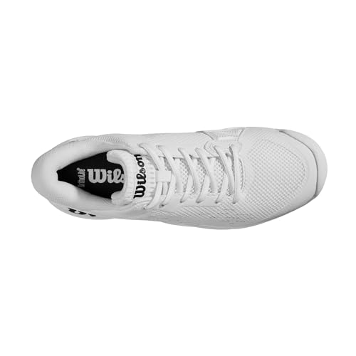 Wilson Rush Pro Ace Tennis Shoe, Men's, Size 9 1/2, White/White/Black - Image 6