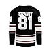HYYGOCCTV Heated Rivalry Hockey Jersey Shane Hollander & Ilya Rozanov Jersey Men/Women Unisex Long Sleeve Shirts for Fans Heated Rivalry Shirt for Men Rozanov Jersey Sweatshirt for Women Black M