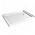 DreamLine SlimLine 36 in. D x 54 in. W x 2 3/4 in. H Right Drain Double Threshold Shower Base in White, DLT-1036542