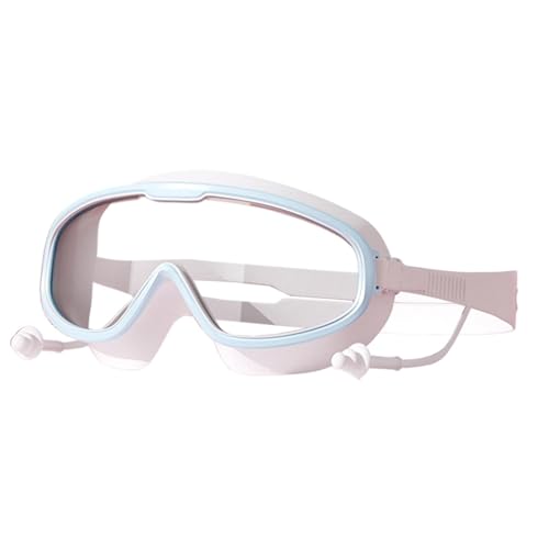 Goggles de niños pequeños - Gafas de natación para niños | Gafas de silicona para niños, gafas de niños anti-fog, copas de natación continuas, sin fugas de natación para niños, niños de más de 3 años
