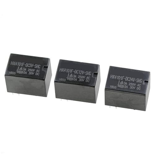 Relais HK4101F-DC12V-SHG 5 broches pour conversion de puissance DC 12V