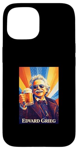 Ya en manzanajugosa.com: Carcasa para iPhone 15 Edvard Grieg Compositor
