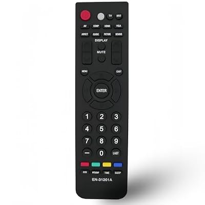 Universal Replacement Remote Control for Emerson TV EN-31201EM LTDN42V68US for Hisense F46V89C F55V89C LHDN32V66AUS LHD37V87US LTDN39V77US LTDN40V87US Nexus EN-31201N LCD HDTV