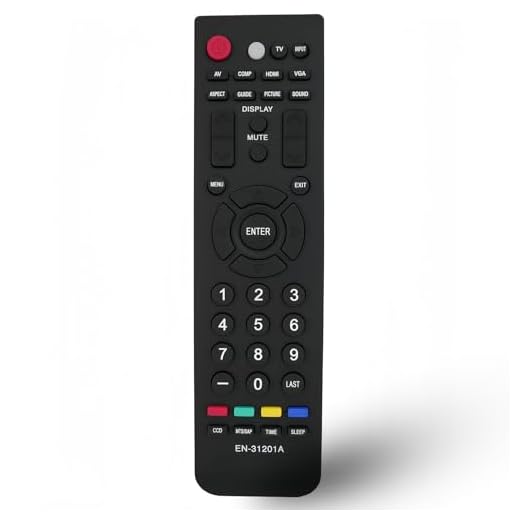 Universal Replacement Remote Control for Emerson TV EN-31201EM LTDN42V68US for Hisense F46V89C F55V89C LHDN32V66AUS LHD37V87US LTDN39V77US LTDN40V87US Nexus EN-31201N LCD HDTV