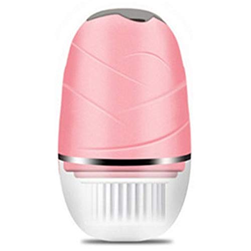 Preisvergleich Produktbild Hojkl Gesichtsreinigungsbürste & Reinigungsstation Reinigungsschwamm & Bürste für Peeling, Massage, weiche Bürsten für Gesichtspolitur und Peeling, Silikagel, rose, 9.5*5cm