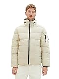 Langärmlig mit abnehmbarer Kapuze Warme FakeDaunenjacke für den Herbst und Winter, die vor Wind, Regen und Kälte schützt