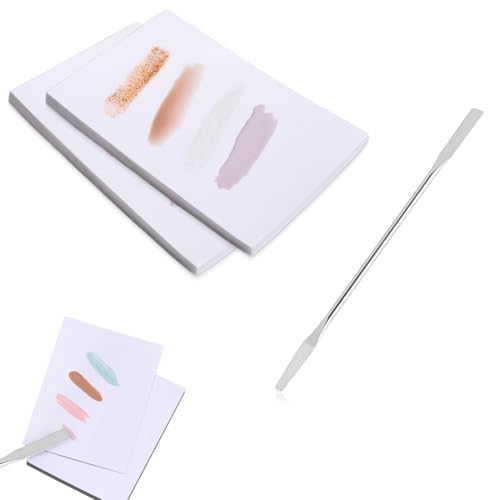 PYEUIFT 100 Pièces Palette de Nail Art, Palette de MéLange de Couleurs pour Vernis à Ongles, Nail Art Palette Nail Art Palette Palette Ongles Nail Art Nail pour Maquillage, Beauté, Nail Art