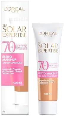 L'Oréal Paris Solar Expertise Efeito Make-Up, Protetor Solar com ...