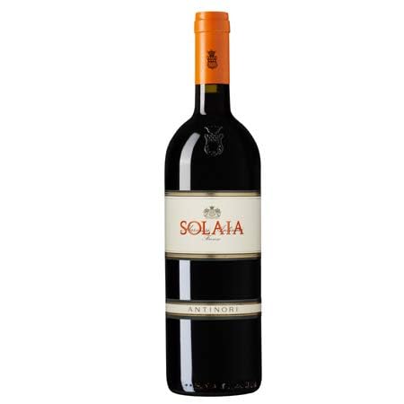 VINO DA COLLEZIONE: Solaia è considerato uno dei vini rossi più importanti d'Italia, perfetto per occasioni speciali e per l'invecchiamento.