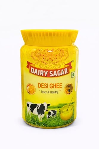Image of dairy sagar Pure Cow Ghee, JAR, Rich Aroma, 1L