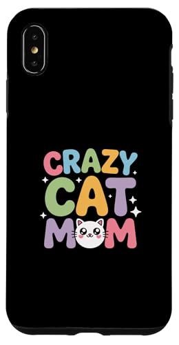 Crazy Cat Mom �X�}�z�P�[�X iPhone XS Max �p