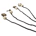 NOVICA Artisan Handmade Coconut Shell Belt Stars Half Moons Nylon Cord Tie Wood Accessories Belts Brown Thailand ' Moonlit Stars'