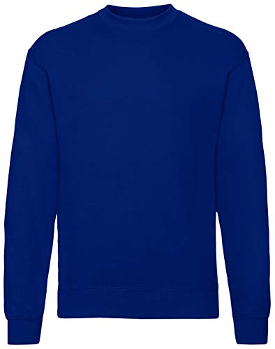 Fruit of the Loom Men's Classic Set-in Sweat Sweatshirt, Blue (Navy 200), 5XL