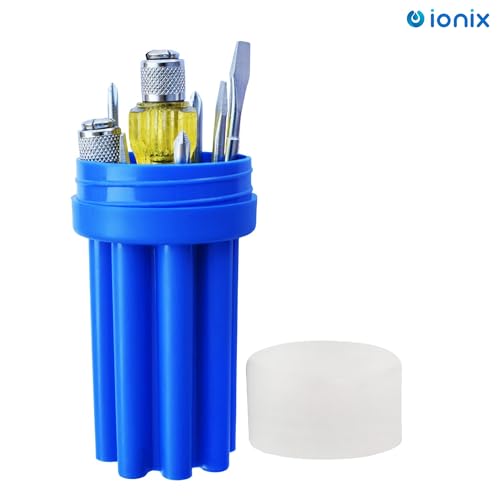 IONIX Hand Tool Set, Tool Set for Home use, Tool kit for Home use, Essential Tool kit for Home, Tool Set for Home use (Screwdriver and Plier Set) 2 31e8sEbR3OL