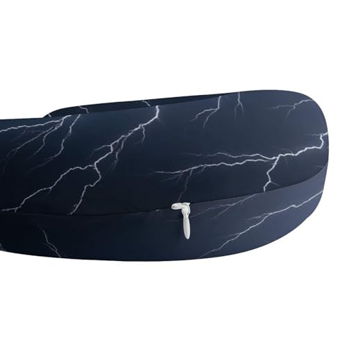 Almohada cervical de espuma viscoelástica 29x29x10 cm miniatura 5