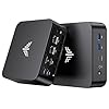 KAMRUI Essenx E3 Mini PC, Ryzen 5 3500U (Beats N150/N97), 16GB RMA 512 SSD Mini computadoras, mini computadoras de escritorio compatibles con LAN dual, pantalla triple 4K, WiFi, BT, oficina, hogar