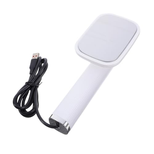 IWOWHERO Mini Travel Steam Iron Handheld Ironing Machine Dual Function Quick Preheat Aluminum Alloy Panel Compact Design for Home Business and Car Use