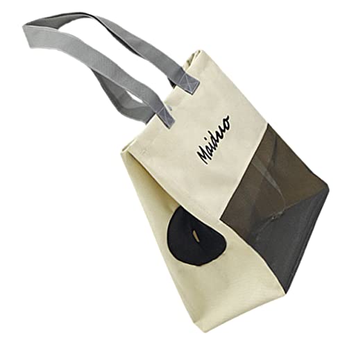 HOLIDYOYO Breathable Cat Carrier Bag Portable Mesh Pet Backpack for Cats and Dogs Travel Friendly Comfortable Design for Hiking Shopping and Outings