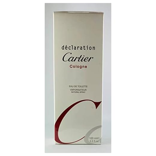 Cartier declaration eau de toilette 100 ml
