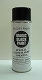 Infrared Night Vision Transparent Magic Black™ Special Formula For Patch Makers GLOSS Spray Paint 16 ounce can. THIS LISTING IS FOR THE GLOSS VERSION.