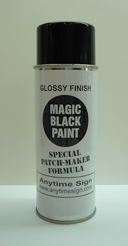 Infrared Night Vision Transparent Magic Black™ Special Formula For Patch Makers GLOSS Spray Paint 16 ounce can. THIS LISTING IS FOR THE GLOSS VERSION.