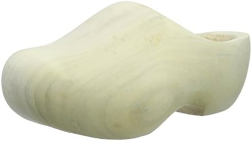World of Clogs Plain All-Wooden Clogs for Decorating