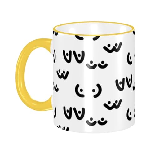 ̋̂ς }OJbv R[q[Jbv Yellow  HJbv eB[Jbv ϔM}O ۉ ϗ  傫 ~NRbv 330ml G ƒp vg蕨