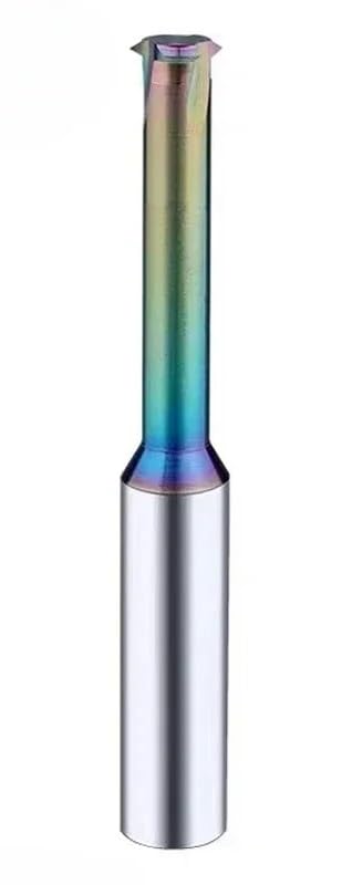 Fresa de roscar de acero de tungsteno y aluminio, 60 grados, M1.2-M8, 1 diente, for taller doméstico.(M1.6x0.35)