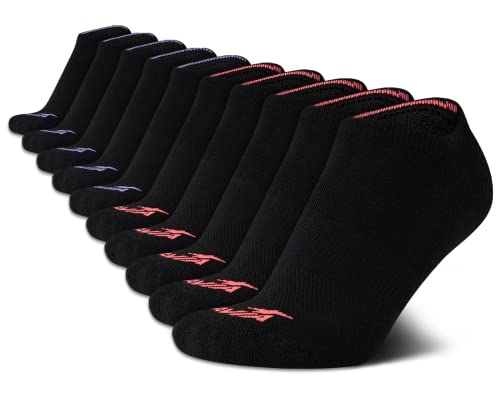 Image of Avia Womens Low Cut Socks - 6 /10 Pack Performance Stretch Cushioned Moisture Wicking Athletic No Show Socks for Women (4-12)