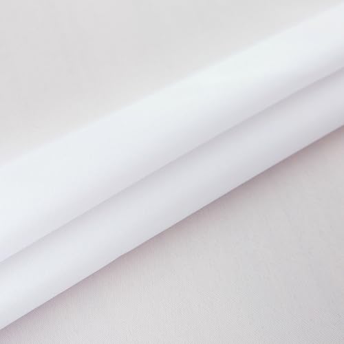Image of sancua 2 Pack Small Square Tablecloth 24 x 24 Inch White, Stain and Wrinkle Resistant Washable Polyester Table Cloth Decorative Solid Fabric Table Cover for Nightstand End Bedside Tables