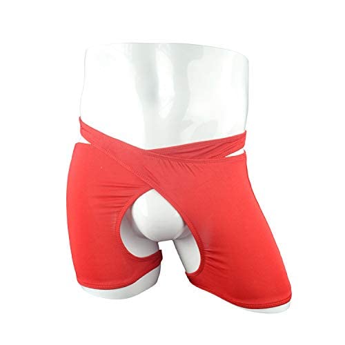 Mens Thong Underwear Cross Jock Straps Sexy Man Thong Butt-Flaunting T-Back Boxers Briefs Underpants2